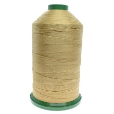 Top Stitch Heavy Duty Bonded Nylon Sewing Thread Col: Light Gold 417